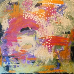 Bird Song, 30” x 30” Acrylic on canvas