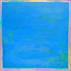 Ode to W. B. Into The Peace of Wild Things Into The Presence of Still Water, 36"x 36" Acrylic on canvas