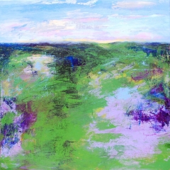 Untitled, 24” x 24” Acrylic on canvas