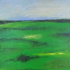 A Day In Ireland, 12"x 12" Acrylic on canvas