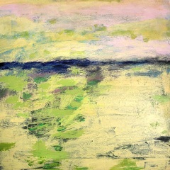 Looking Up, 20" x 20" Acrylic on canvas