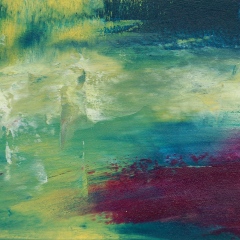 Untitled, 6” x 9” Oil and cold wax on arches oil paper